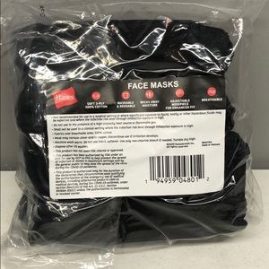 Hanes face masks 50 pack NEW